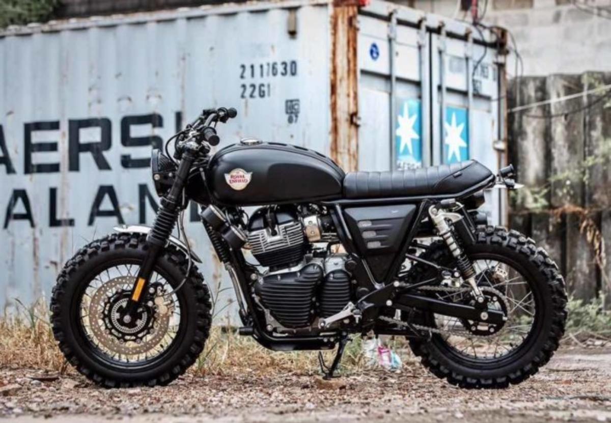 650 scrambler shop